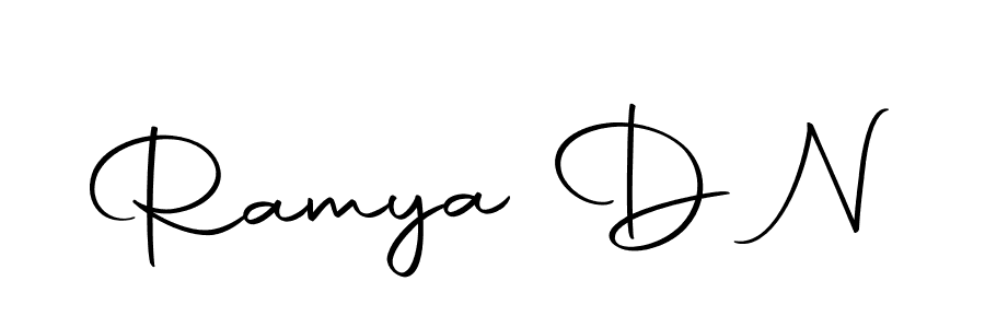 This is the best signature style for the Ramya D N name. Also you like these signature font (Autography-DOLnW). Mix name signature. Ramya D N signature style 10 images and pictures png