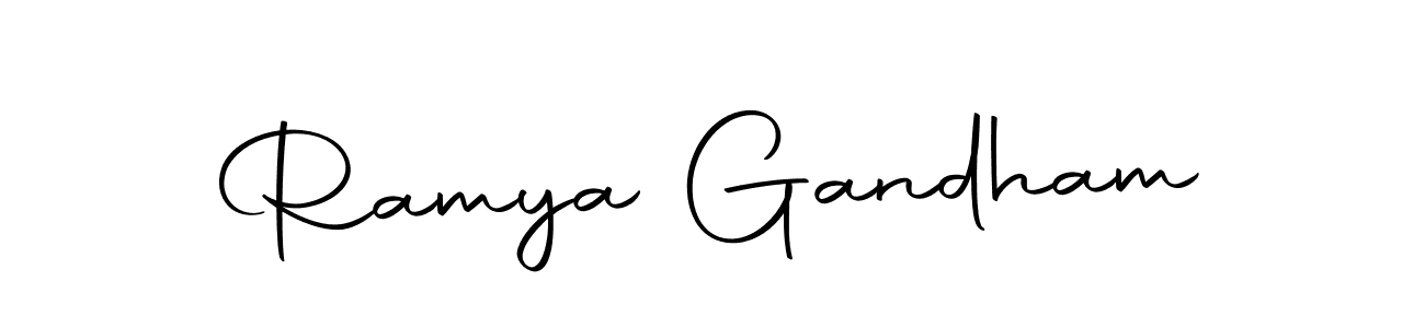 Also we have Ramya Gandham name is the best signature style. Create professional handwritten signature collection using Autography-DOLnW autograph style. Ramya Gandham signature style 10 images and pictures png