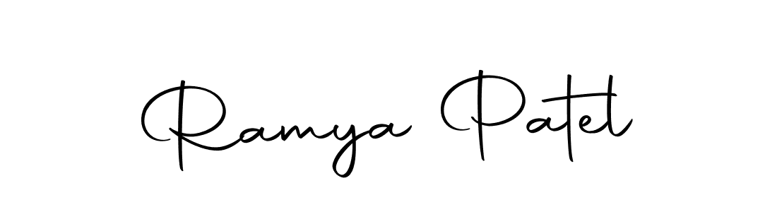 Also You can easily find your signature by using the search form. We will create Ramya Patel name handwritten signature images for you free of cost using Autography-DOLnW sign style. Ramya Patel signature style 10 images and pictures png