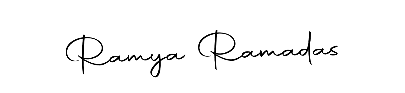 Make a short Ramya Ramadas signature style. Manage your documents anywhere anytime using Autography-DOLnW. Create and add eSignatures, submit forms, share and send files easily. Ramya Ramadas signature style 10 images and pictures png