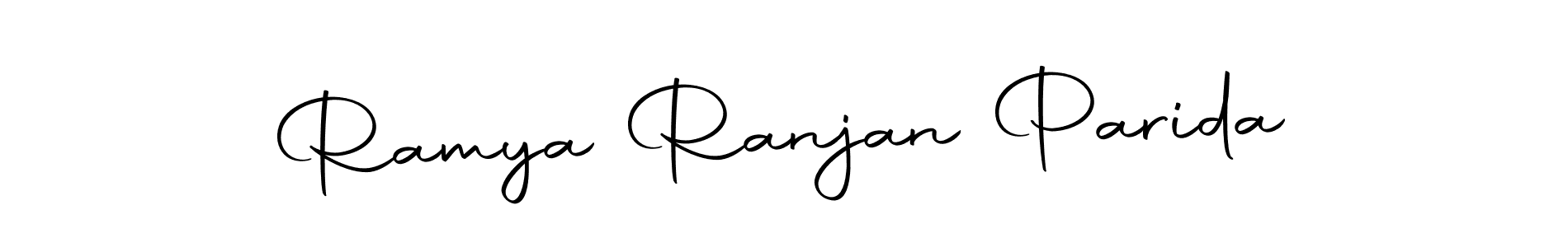 Design your own signature with our free online signature maker. With this signature software, you can create a handwritten (Autography-DOLnW) signature for name Ramya Ranjan Parida. Ramya Ranjan Parida signature style 10 images and pictures png