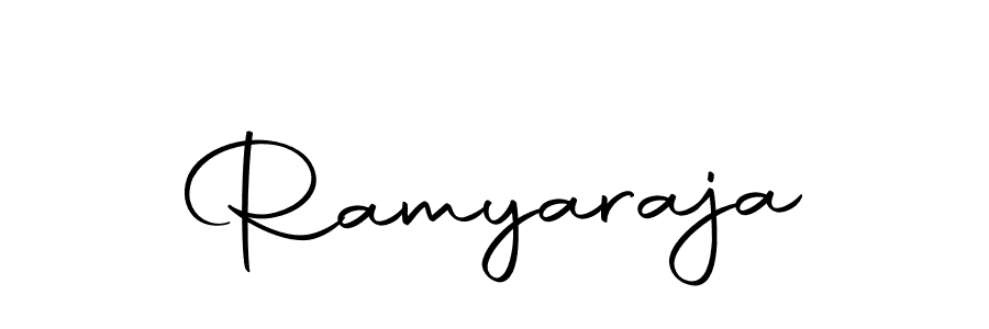 Use a signature maker to create a handwritten signature online. With this signature software, you can design (Autography-DOLnW) your own signature for name Ramyaraja. Ramyaraja signature style 10 images and pictures png