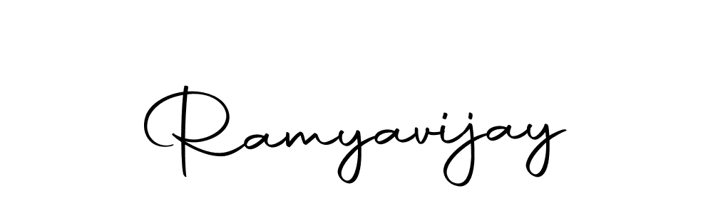 Similarly Autography-DOLnW is the best handwritten signature design. Signature creator online .You can use it as an online autograph creator for name Ramyavijay. Ramyavijay signature style 10 images and pictures png