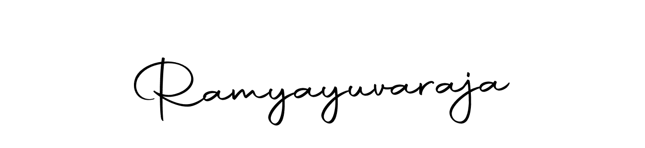 Similarly Autography-DOLnW is the best handwritten signature design. Signature creator online .You can use it as an online autograph creator for name Ramyayuvaraja. Ramyayuvaraja signature style 10 images and pictures png