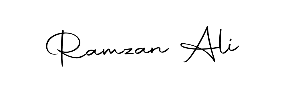 Make a beautiful signature design for name Ramzan Ali. With this signature (Autography-DOLnW) style, you can create a handwritten signature for free. Ramzan Ali signature style 10 images and pictures png