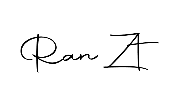 You should practise on your own different ways (Autography-DOLnW) to write your name (Ran Zt) in signature. don't let someone else do it for you. Ran Zt signature style 10 images and pictures png