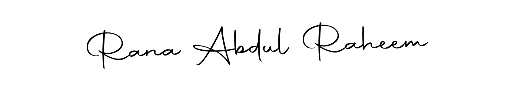 Similarly Autography-DOLnW is the best handwritten signature design. Signature creator online .You can use it as an online autograph creator for name Rana Abdul Raheem. Rana Abdul Raheem signature style 10 images and pictures png