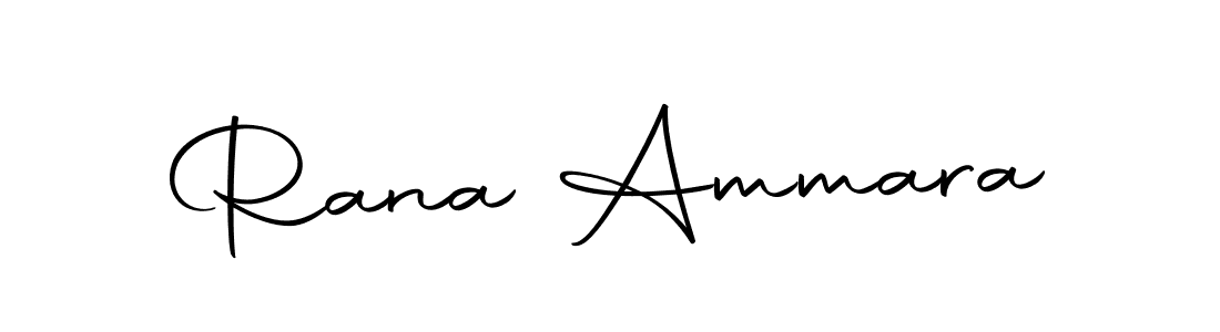Make a short Rana Ammara signature style. Manage your documents anywhere anytime using Autography-DOLnW. Create and add eSignatures, submit forms, share and send files easily. Rana Ammara signature style 10 images and pictures png