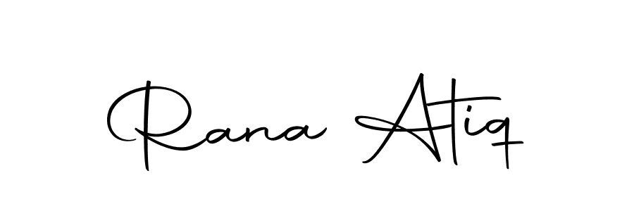 if you are searching for the best signature style for your name Rana Atiq. so please give up your signature search. here we have designed multiple signature styles  using Autography-DOLnW. Rana Atiq signature style 10 images and pictures png