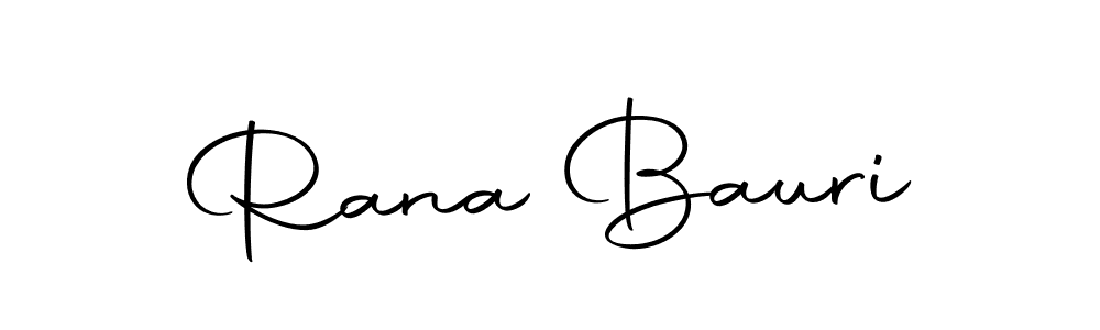 Make a beautiful signature design for name Rana Bauri. With this signature (Autography-DOLnW) style, you can create a handwritten signature for free. Rana Bauri signature style 10 images and pictures png