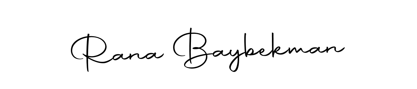 Make a beautiful signature design for name Rana Baybekman. Use this online signature maker to create a handwritten signature for free. Rana Baybekman signature style 10 images and pictures png