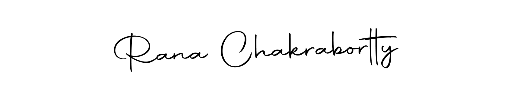 Make a short Rana Chakrabortty signature style. Manage your documents anywhere anytime using Autography-DOLnW. Create and add eSignatures, submit forms, share and send files easily. Rana Chakrabortty signature style 10 images and pictures png