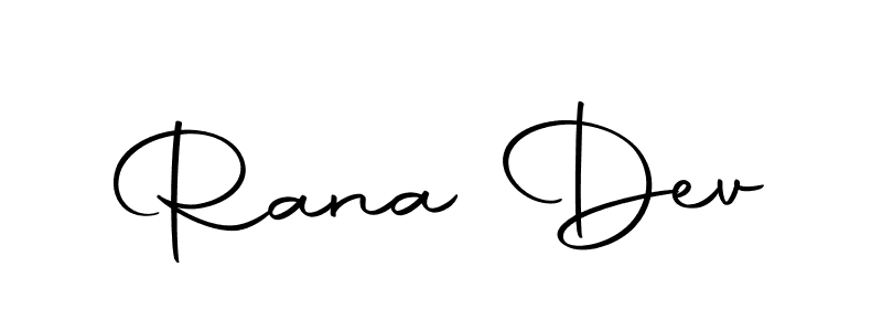 You should practise on your own different ways (Autography-DOLnW) to write your name (Rana Dev) in signature. don't let someone else do it for you. Rana Dev signature style 10 images and pictures png