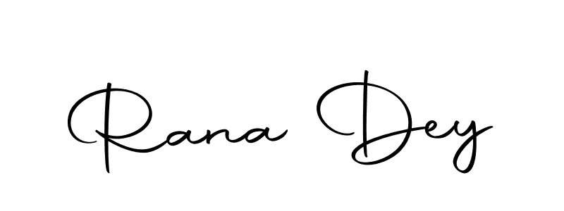 Design your own signature with our free online signature maker. With this signature software, you can create a handwritten (Autography-DOLnW) signature for name Rana Dey. Rana Dey signature style 10 images and pictures png