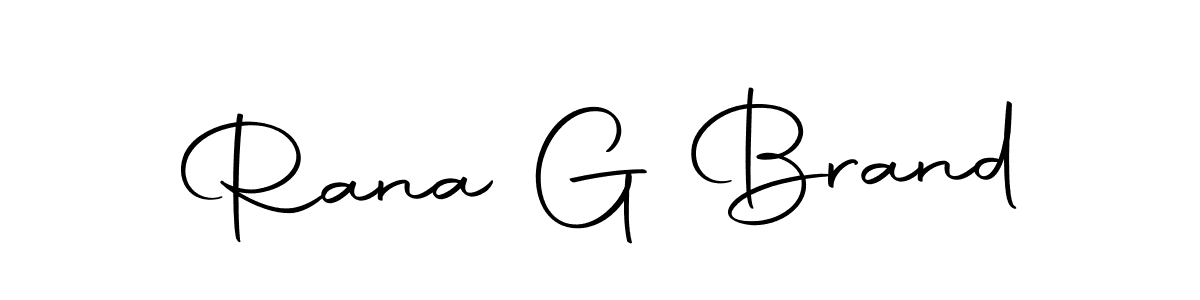 Design your own signature with our free online signature maker. With this signature software, you can create a handwritten (Autography-DOLnW) signature for name Rana G Brand. Rana G Brand signature style 10 images and pictures png