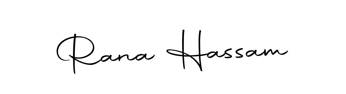 Rana Hassam stylish signature style. Best Handwritten Sign (Autography-DOLnW) for my name. Handwritten Signature Collection Ideas for my name Rana Hassam. Rana Hassam signature style 10 images and pictures png