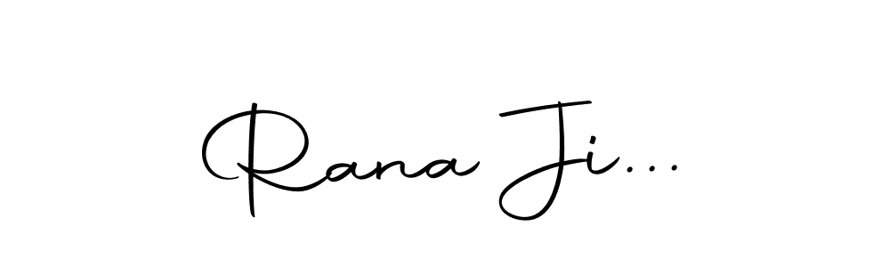 Autography-DOLnW is a professional signature style that is perfect for those who want to add a touch of class to their signature. It is also a great choice for those who want to make their signature more unique. Get Rana Ji... name to fancy signature for free. Rana Ji... signature style 10 images and pictures png