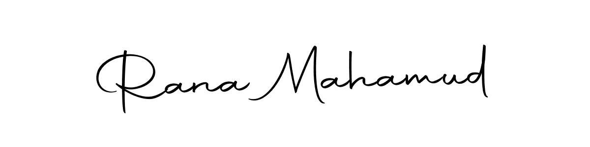 Make a beautiful signature design for name Rana Mahamud. With this signature (Autography-DOLnW) style, you can create a handwritten signature for free. Rana Mahamud signature style 10 images and pictures png