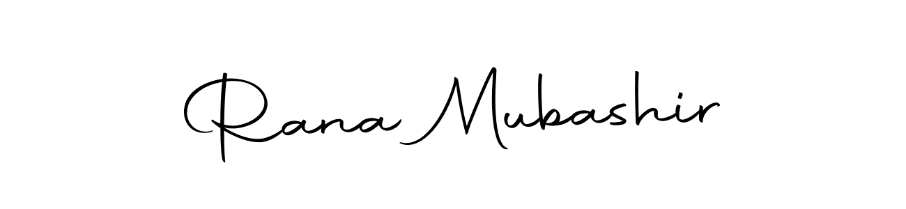 Create a beautiful signature design for name Rana Mubashir. With this signature (Autography-DOLnW) fonts, you can make a handwritten signature for free. Rana Mubashir signature style 10 images and pictures png