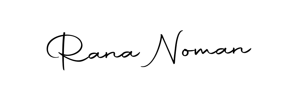 Make a beautiful signature design for name Rana Noman. With this signature (Autography-DOLnW) style, you can create a handwritten signature for free. Rana Noman signature style 10 images and pictures png