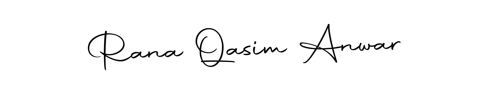 Rana Qasim Anwar stylish signature style. Best Handwritten Sign (Autography-DOLnW) for my name. Handwritten Signature Collection Ideas for my name Rana Qasim Anwar. Rana Qasim Anwar signature style 10 images and pictures png