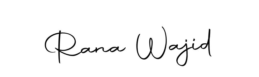 Make a short Rana Wajid signature style. Manage your documents anywhere anytime using Autography-DOLnW. Create and add eSignatures, submit forms, share and send files easily. Rana Wajid signature style 10 images and pictures png