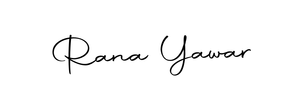 Autography-DOLnW is a professional signature style that is perfect for those who want to add a touch of class to their signature. It is also a great choice for those who want to make their signature more unique. Get Rana Yawar name to fancy signature for free. Rana Yawar signature style 10 images and pictures png