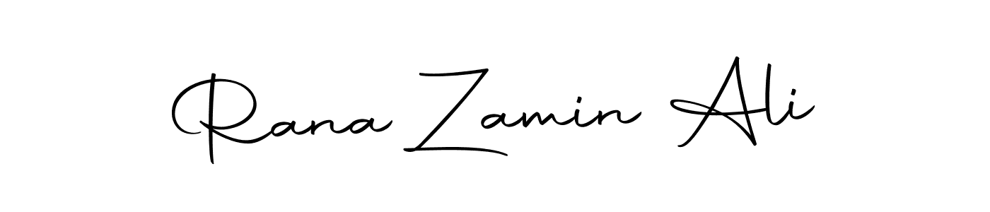 Design your own signature with our free online signature maker. With this signature software, you can create a handwritten (Autography-DOLnW) signature for name Rana Zamin Ali. Rana Zamin Ali signature style 10 images and pictures png