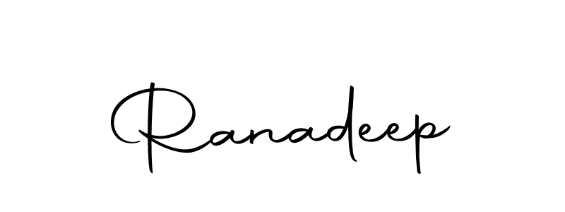 Make a beautiful signature design for name Ranadeep. Use this online signature maker to create a handwritten signature for free. Ranadeep signature style 10 images and pictures png