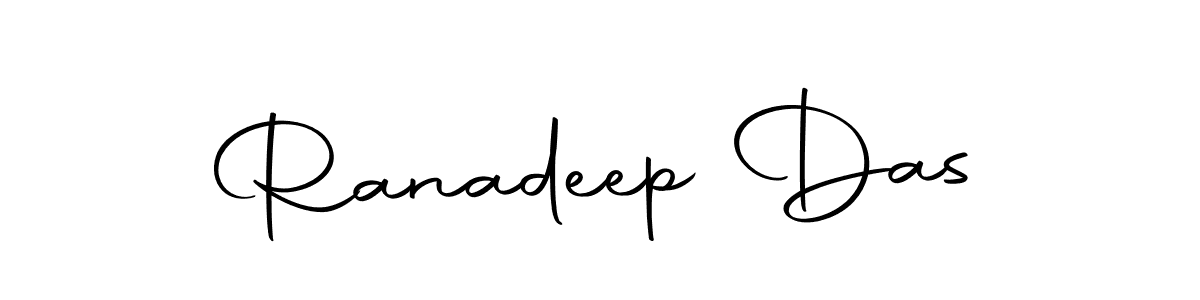 Create a beautiful signature design for name Ranadeep Das. With this signature (Autography-DOLnW) fonts, you can make a handwritten signature for free. Ranadeep Das signature style 10 images and pictures png