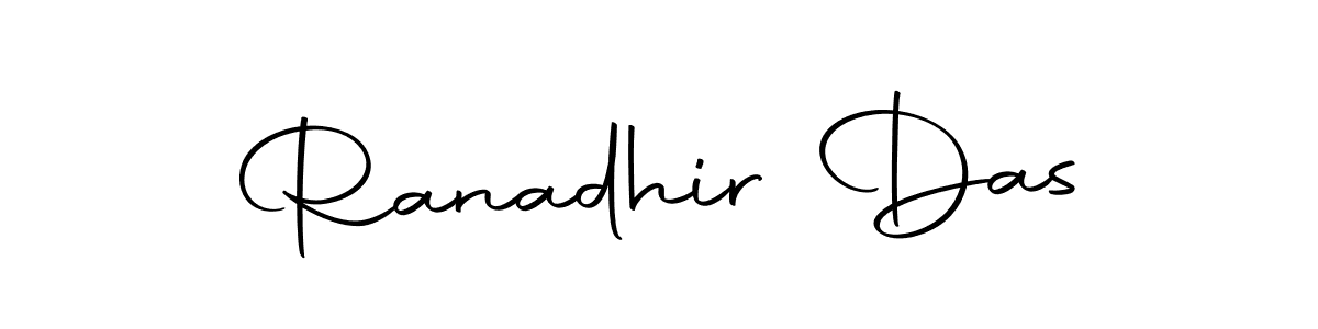 This is the best signature style for the Ranadhir Das name. Also you like these signature font (Autography-DOLnW). Mix name signature. Ranadhir Das signature style 10 images and pictures png