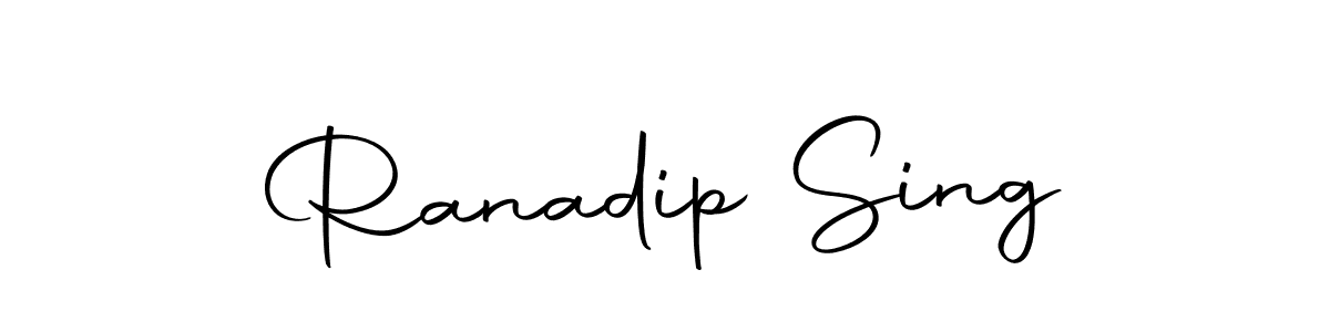 How to make Ranadip Sing signature? Autography-DOLnW is a professional autograph style. Create handwritten signature for Ranadip Sing name. Ranadip Sing signature style 10 images and pictures png