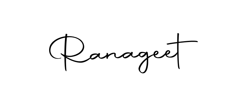 Also we have Ranageet name is the best signature style. Create professional handwritten signature collection using Autography-DOLnW autograph style. Ranageet signature style 10 images and pictures png