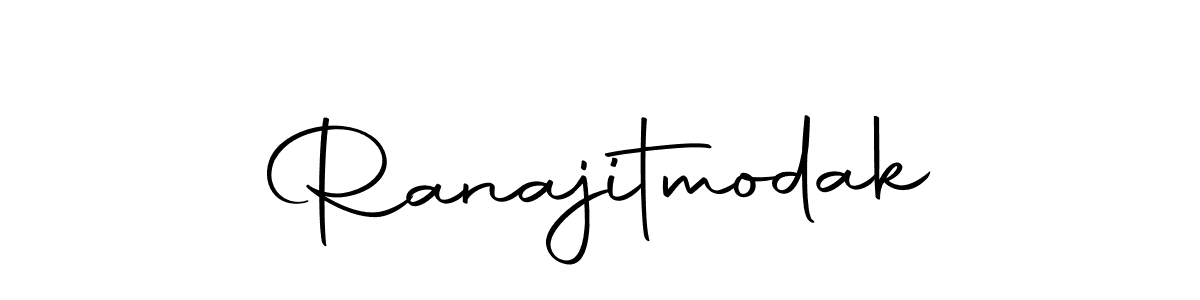 Make a beautiful signature design for name Ranajitmodak. With this signature (Autography-DOLnW) style, you can create a handwritten signature for free. Ranajitmodak signature style 10 images and pictures png