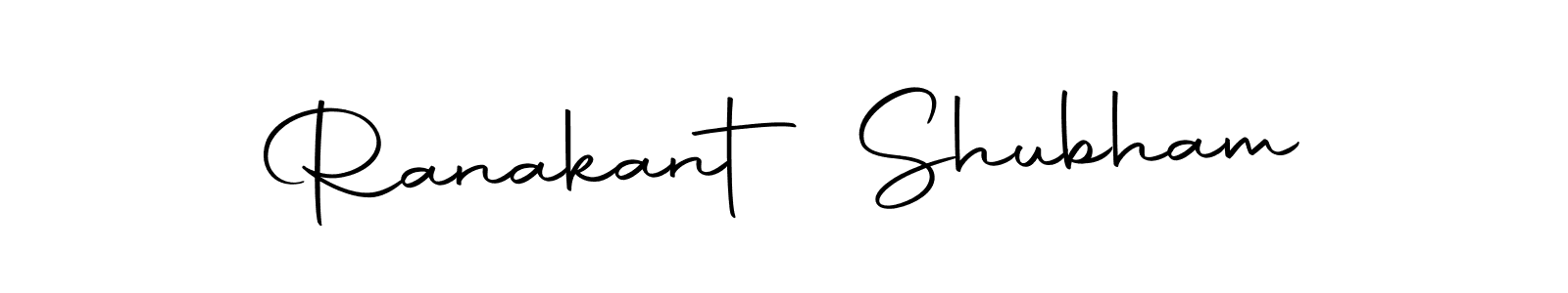 Ranakant Shubham stylish signature style. Best Handwritten Sign (Autography-DOLnW) for my name. Handwritten Signature Collection Ideas for my name Ranakant Shubham. Ranakant Shubham signature style 10 images and pictures png