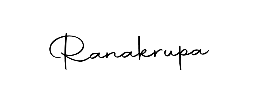 Design your own signature with our free online signature maker. With this signature software, you can create a handwritten (Autography-DOLnW) signature for name Ranakrupa. Ranakrupa signature style 10 images and pictures png