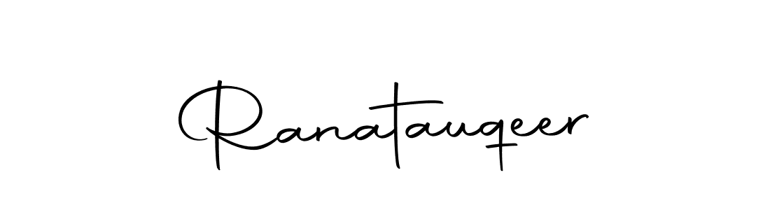 Design your own signature with our free online signature maker. With this signature software, you can create a handwritten (Autography-DOLnW) signature for name Ranatauqeer. Ranatauqeer signature style 10 images and pictures png