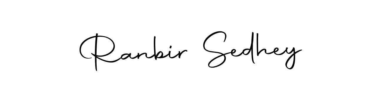 Create a beautiful signature design for name Ranbir Sedhey. With this signature (Autography-DOLnW) fonts, you can make a handwritten signature for free. Ranbir Sedhey signature style 10 images and pictures png