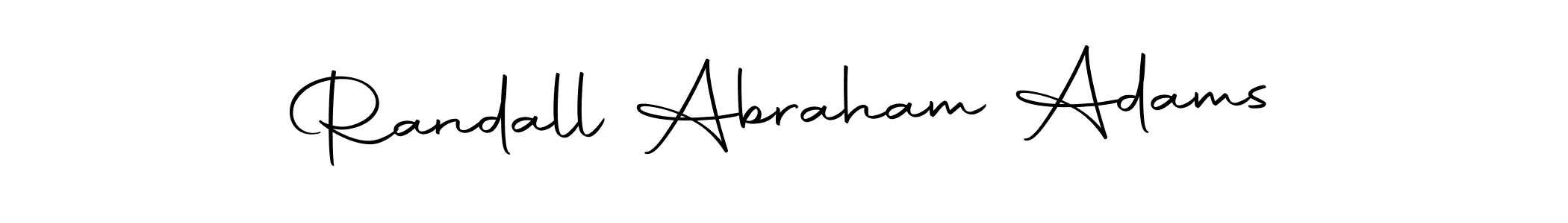 You should practise on your own different ways (Autography-DOLnW) to write your name (Randall Abraham Adams) in signature. don't let someone else do it for you. Randall Abraham Adams signature style 10 images and pictures png