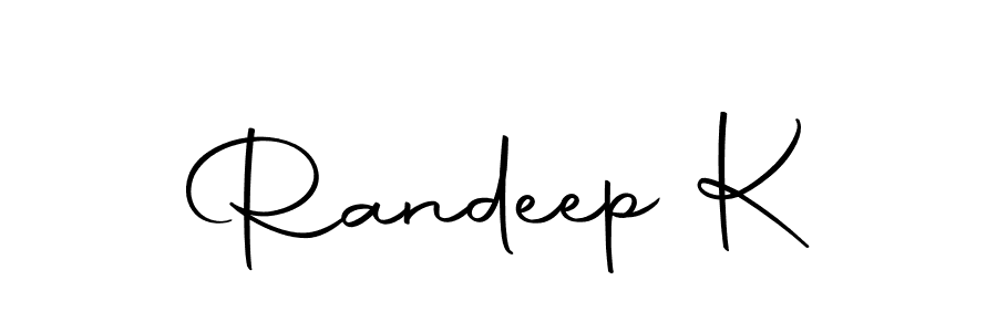 It looks lik you need a new signature style for name Randeep K. Design unique handwritten (Autography-DOLnW) signature with our free signature maker in just a few clicks. Randeep K signature style 10 images and pictures png