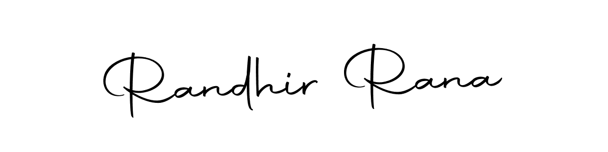 This is the best signature style for the Randhir Rana name. Also you like these signature font (Autography-DOLnW). Mix name signature. Randhir Rana signature style 10 images and pictures png