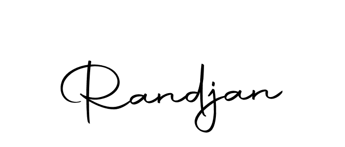 Make a beautiful signature design for name Randjan. With this signature (Autography-DOLnW) style, you can create a handwritten signature for free. Randjan signature style 10 images and pictures png