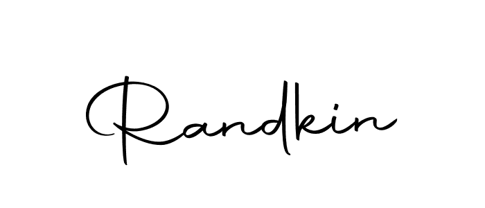 Design your own signature with our free online signature maker. With this signature software, you can create a handwritten (Autography-DOLnW) signature for name Randkin. Randkin signature style 10 images and pictures png