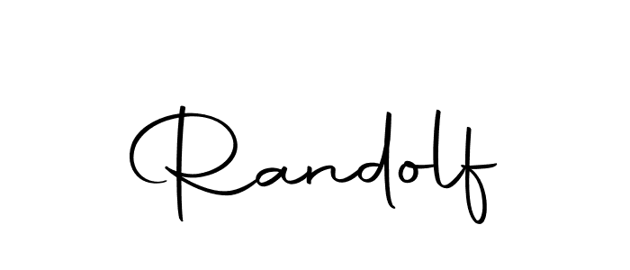 Make a beautiful signature design for name Randolf. With this signature (Autography-DOLnW) style, you can create a handwritten signature for free. Randolf signature style 10 images and pictures png