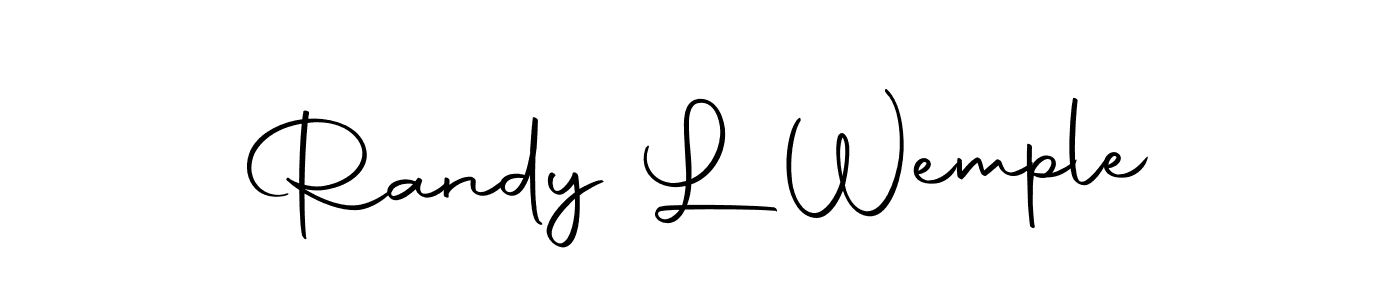 Also we have Randy L Wemple name is the best signature style. Create professional handwritten signature collection using Autography-DOLnW autograph style. Randy L Wemple signature style 10 images and pictures png