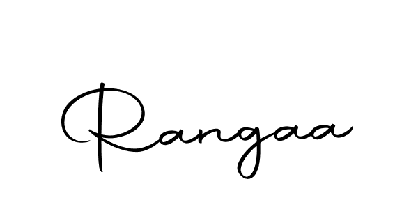 You should practise on your own different ways (Autography-DOLnW) to write your name (Rangaa) in signature. don't let someone else do it for you. Rangaa signature style 10 images and pictures png