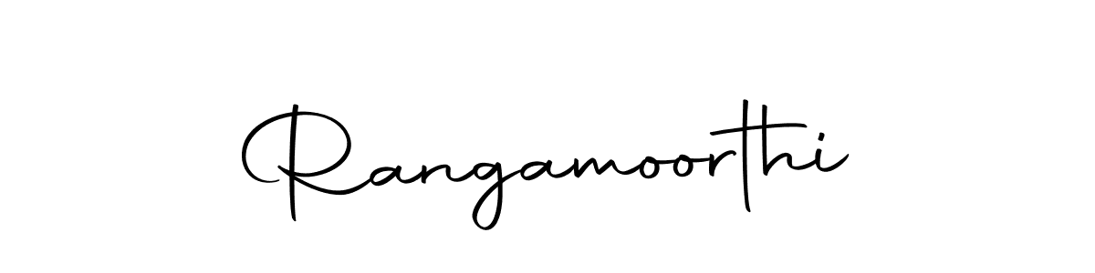 Create a beautiful signature design for name Rangamoorthi. With this signature (Autography-DOLnW) fonts, you can make a handwritten signature for free. Rangamoorthi signature style 10 images and pictures png