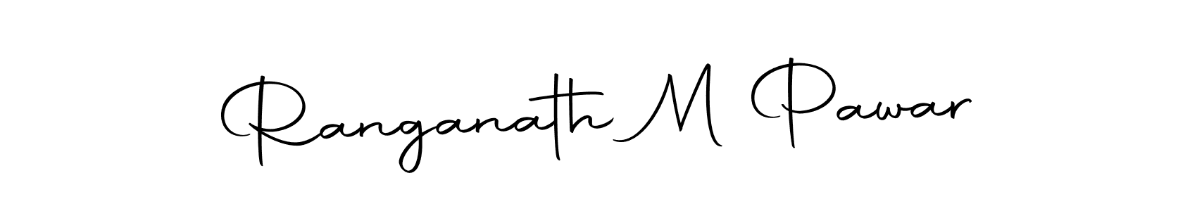 Use a signature maker to create a handwritten signature online. With this signature software, you can design (Autography-DOLnW) your own signature for name Ranganath M Pawar. Ranganath M Pawar signature style 10 images and pictures png