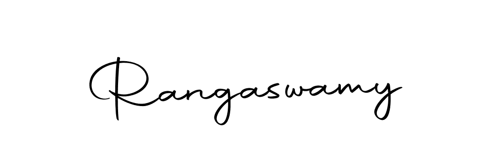 Create a beautiful signature design for name Rangaswamy. With this signature (Autography-DOLnW) fonts, you can make a handwritten signature for free. Rangaswamy signature style 10 images and pictures png