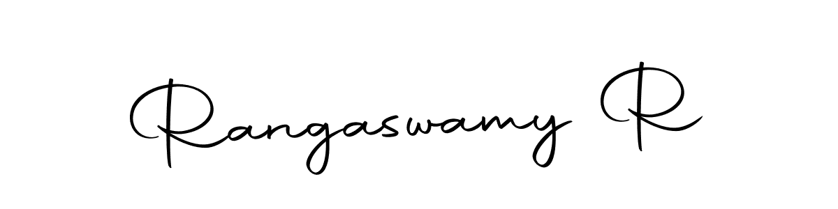 How to Draw Rangaswamy R signature style? Autography-DOLnW is a latest design signature styles for name Rangaswamy R. Rangaswamy R signature style 10 images and pictures png